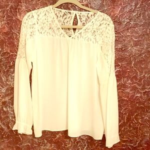 New Ivory Express blouse never worn